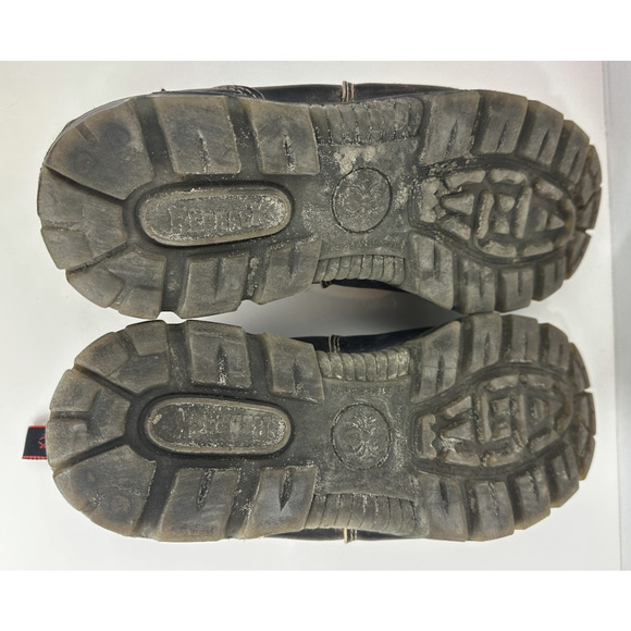 Redback Distressed Steel Toe Boots USBOK Red Back Elastic Brown Men's Size 14 - Picture 2 of 16